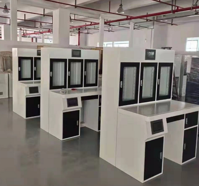 河南檔案系統(tǒng)訂購?fù)鳈n案凈化整理臺一批，已投入使用